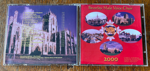 Beverley male voice choir - beverley, cd