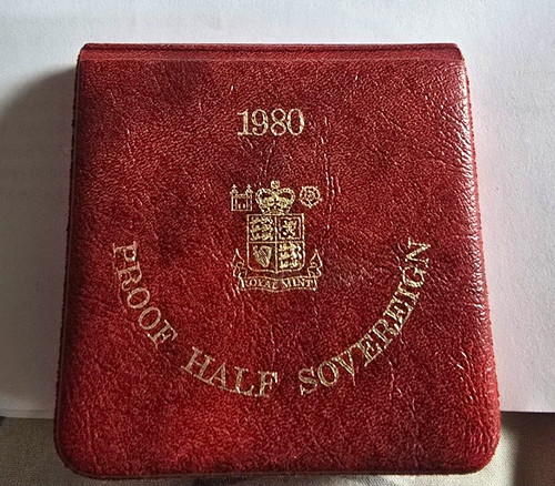 1980 proof half sovereign - 1980,