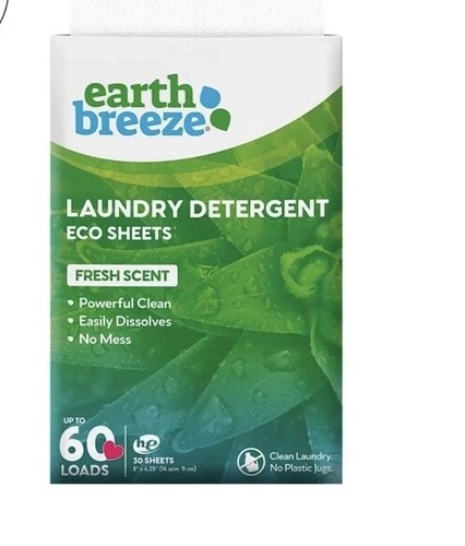 Earth breeze laundry detergent - laundry,