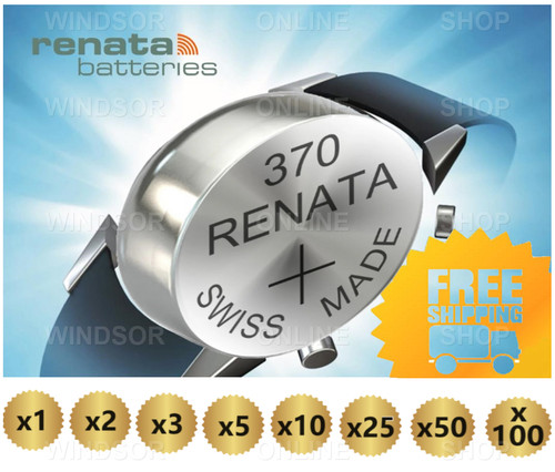 Renata watch battery 370 - battery,