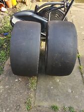 Pair Of Avon ZR5 250/640R18 Slick Tyres