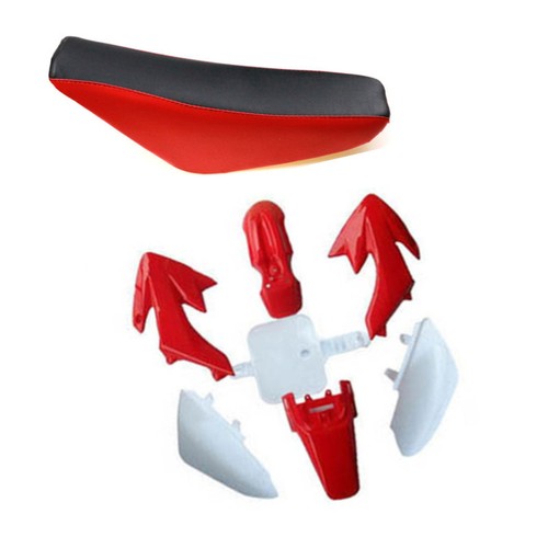 Red plastics kit with - kit,