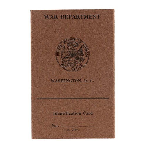 Ww2 army war department - us,