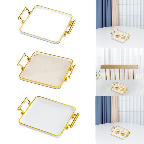 Serving tray rectangular with - rectangular,