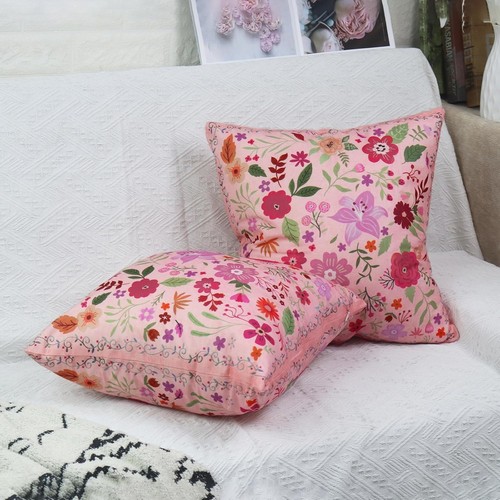 Floral pillow covers - floral,
