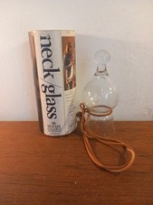 Holmegaard Neck Glass 1970s Chister Holmgran Vintage Retro