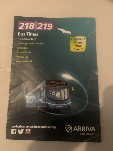 Rare arriva kent vintage bus - arriva,