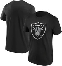 Las Vegas Raiders Men's T-Shirt (Size XS) Primary Logo NFL Top - New