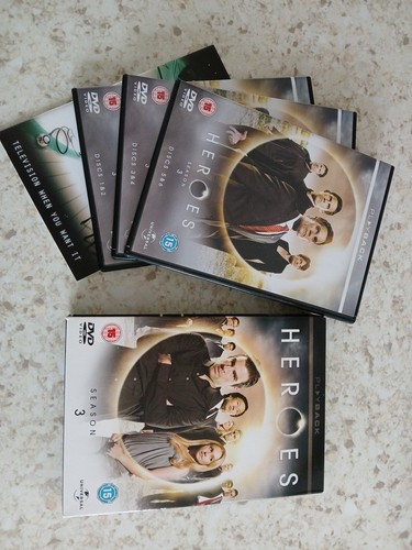 Heroes dvd box set - heroes,