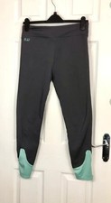 Bridle Way Grey & Green Horse Riding Equestrian Jodhpurs/Trousers/Breeches 14 uk