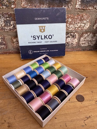 Vintage sylko machine twist - sylko,