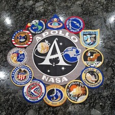 NASA Apollo Moon Missions 2-7"