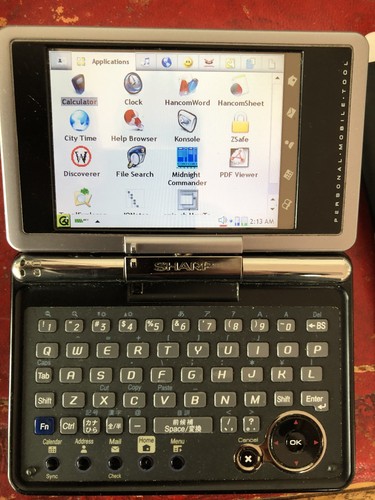 Sharp zaurus c3200 - zaurus, mini
