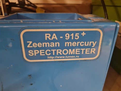 Zeeman mercury spectrometer - mercury, ra