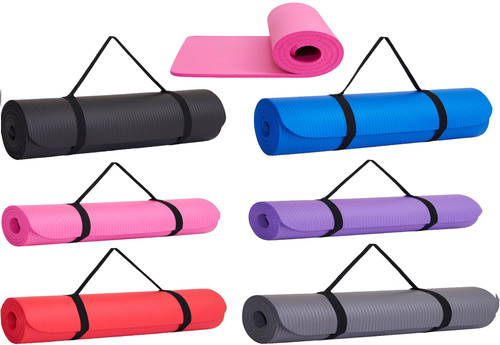 8mm thick yoga mat - thick, exercise
