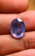 Iolite Gemstone, Oval shape