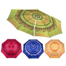 1.9M Garden Parasol Mandala