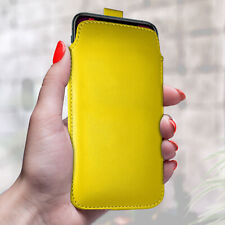 PU Leather Pull Tab Flip Case