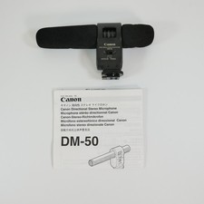 Canon DM-50 Directional Stereo Microphone for Canon XM2 etc
