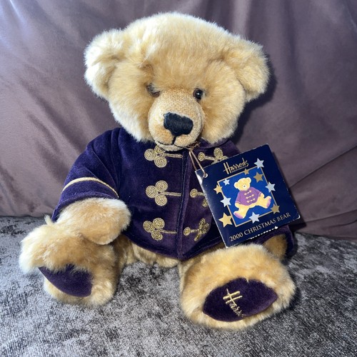 Harrods christmas bear - harrods, 8”
