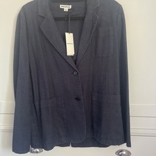 Ladies Whistles Navy Linen