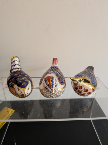 Royal crown derby paperweights - derby,