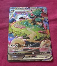 Snorlax VMAX Holographic Shiny Card Iridescent Custom Holo Card