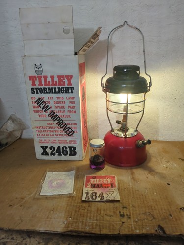 Vintage tilley lamp x246b - tilley,