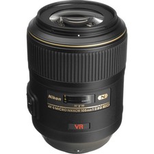 Nikon 105mm f2.8 G AF-S VR IF ED Micro Nikkor Lens Refurbished - B GRADE