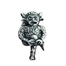 Lincoln Imp Pewter Pin Badge