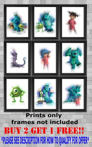 Disney pixar monsters - pixar,