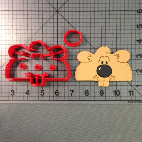 Ground hog cookie cutter - cutter, set