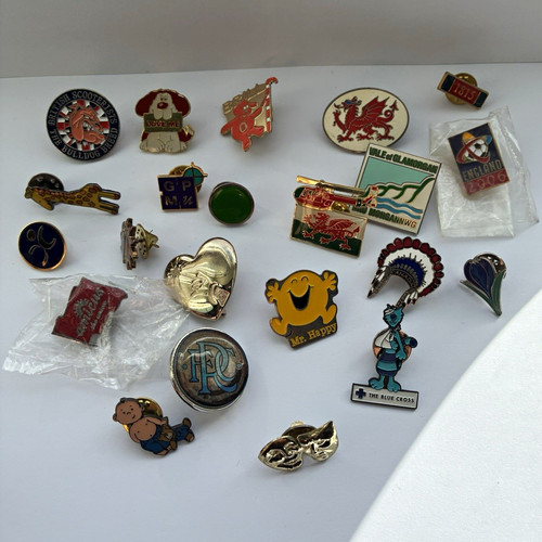 Mixed enamel lapel - enamel, pin