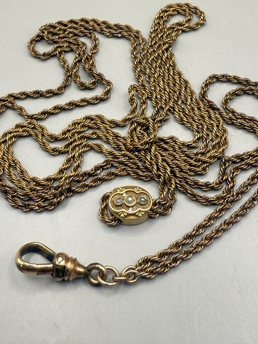 Atq victorian rope watch - victorian,