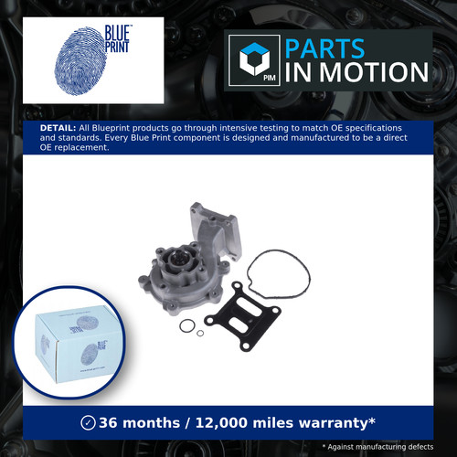 Water pump fits jaguar type - jaguar, x