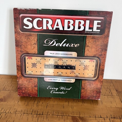 Mattel scrabble deluxe board - mattel,