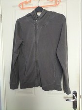 Mens Full Zip Hoodie. Divided, H&M. Size M. Charcoal.