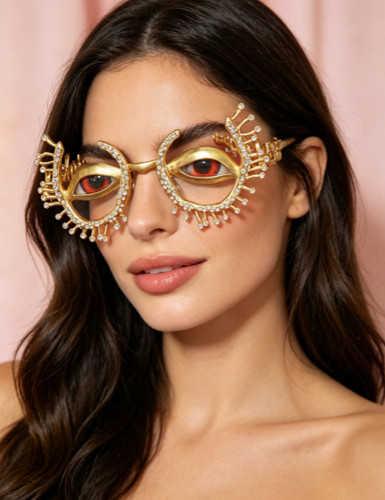 Schiaparelli glass decorative