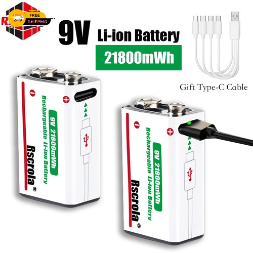 Long lasting lithium ion - long-lasting, 9v