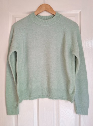 Zara mint green - jumper, wool