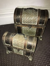 2 x Vintage French Carved