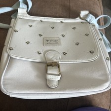 Wrendale Bee Everyday Bag "flight Of The Bumblebee" pale blue tote box26 