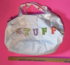 Duffle Bag White Colorful