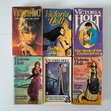 Victoria Holt 6x Vintage 1970s 1980s Paperback Book Bundle Historical Romance