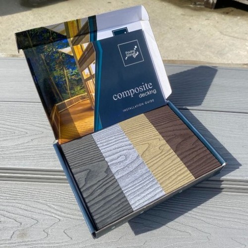 Composite decking sample pack - decking,