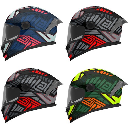 Braker zebra full face - zebra,