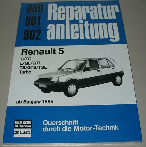 Reparaturanleitung renault 5 - renault, r