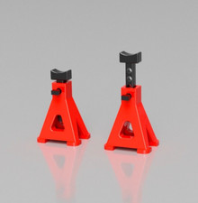 3d Printed 1/18 Scale Adjustable Axle Stands x2, For Scale Model Diorama