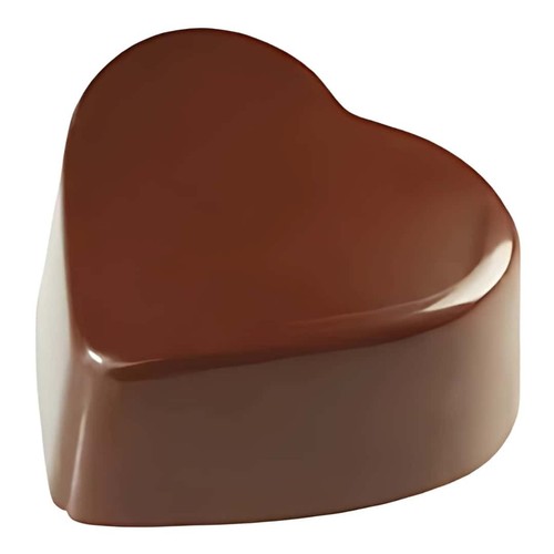 Chocolate heart praline molds - chocolate,