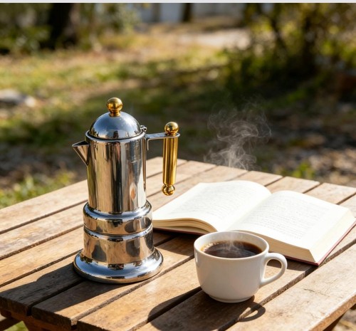 Stovetop moka pot - stovetop,